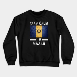 Keep Calm I'm Bajan Crewneck Sweatshirt